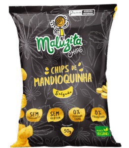 Chips de mandioquinha